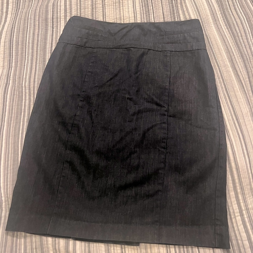 New York & Co pencil skirt size 2 denim color